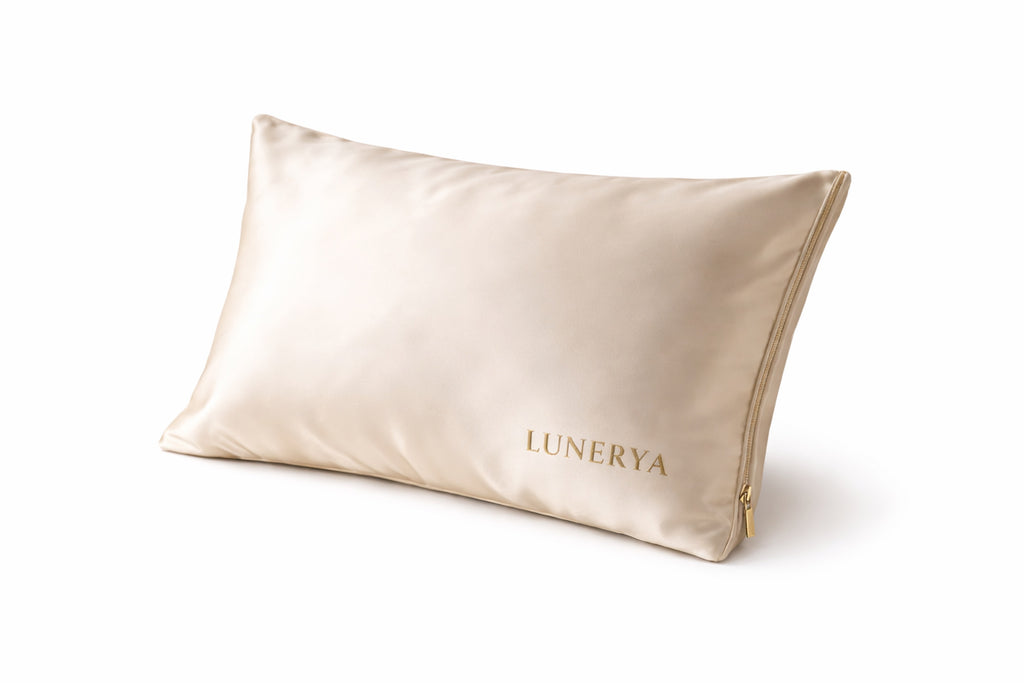 Lunerya™ Mulberry Silk Kissenbezug – Luxus für Haut & Haar